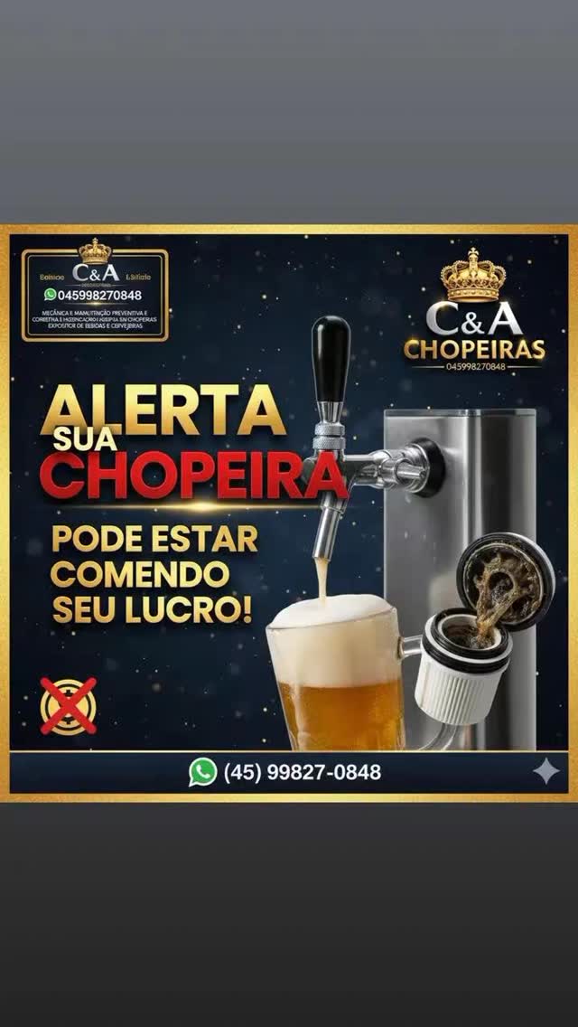 Projeto realizado pela C&A Chopeiras