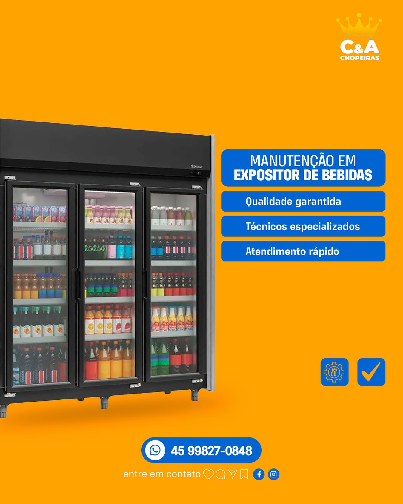Projeto realizado pela C&A Chopeiras